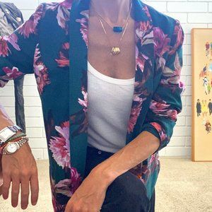 Floral Anthro Blazer